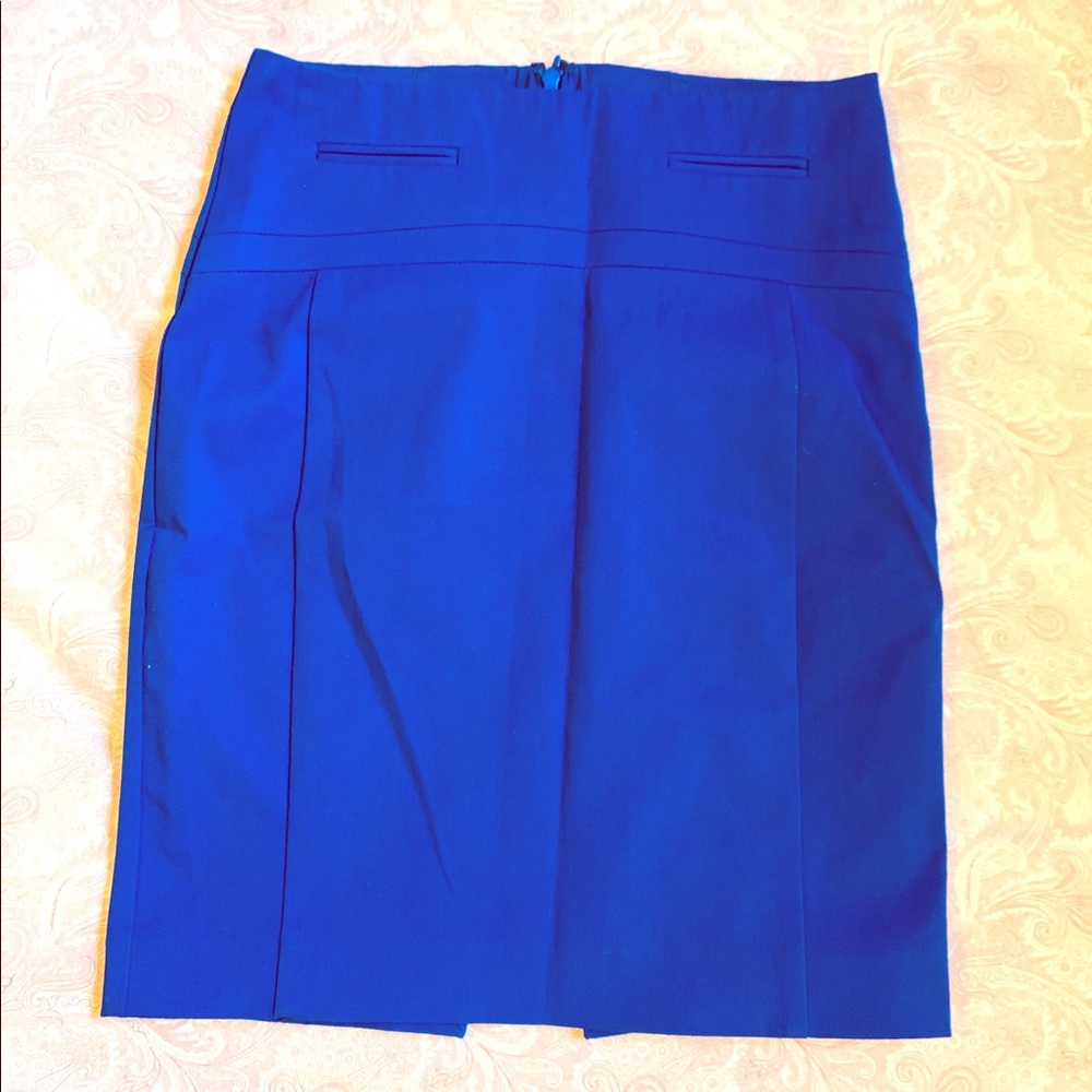 Cobalt Blue pencil work skirt Express size 00